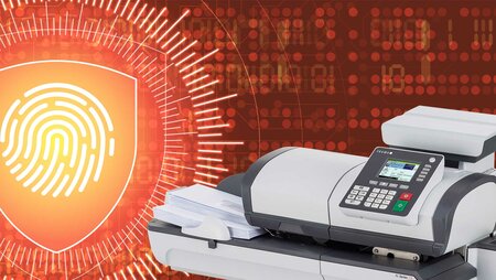 Austausch digitaler Sicherheitsschlüssel bei Frankiermaschinen
