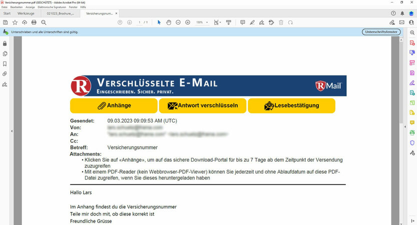Verschlüsselung PDF - E-Mail-Security | Frama